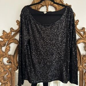 J Crew Sequin Top